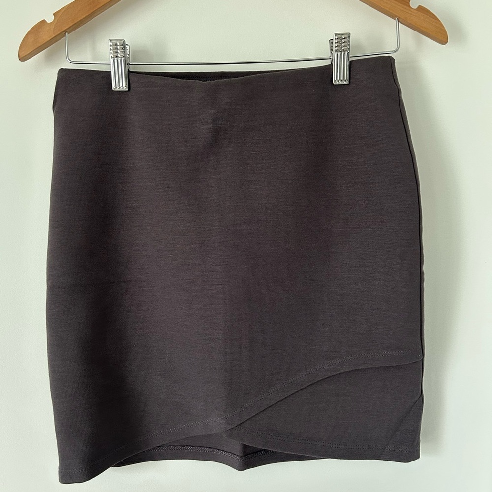 Talula Charcoal Mini Skirt